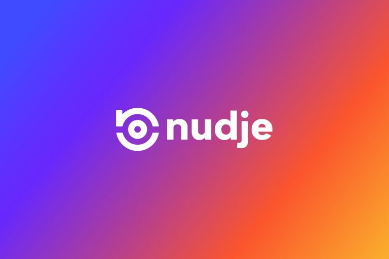 nudge logo design