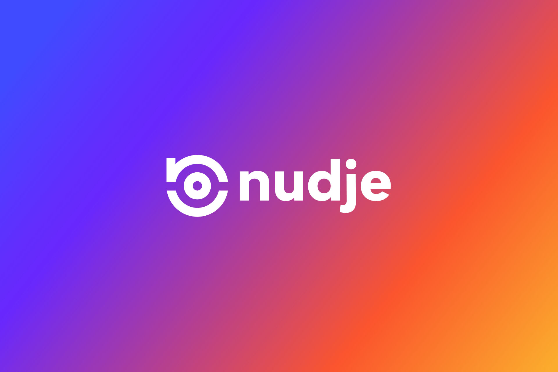 nudge logo design