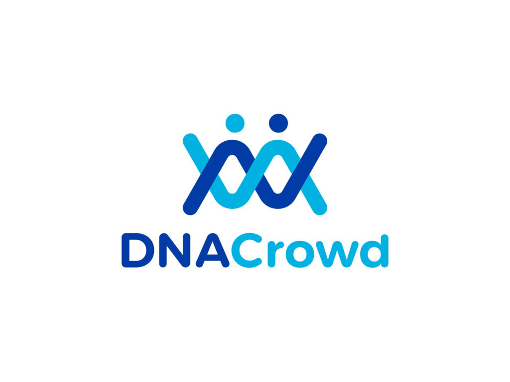 dna crowd logo design